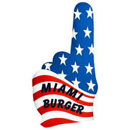 Miami Burger & Pizza logo.